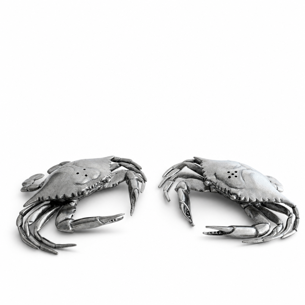 Pewter Blue Crabs Salt & Pepper Set