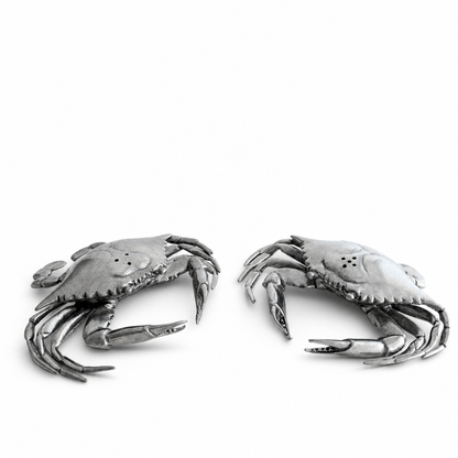 Pewter Blue Crabs Salt & Pepper Set