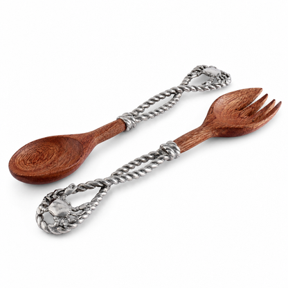 Crab & Rope Salad Server Set