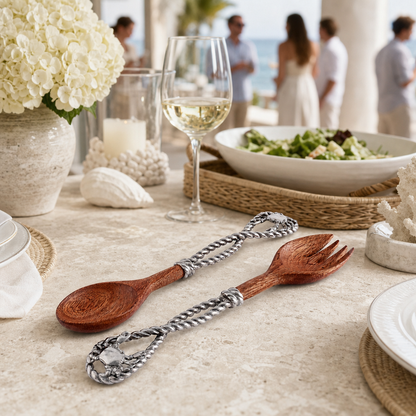 Crab & Rope Salad Server Set