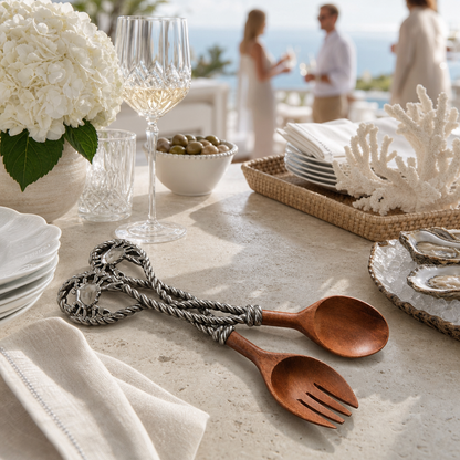 Crab & Rope Salad Server Set