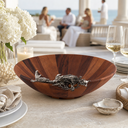 Crab Salad Serving Bowl