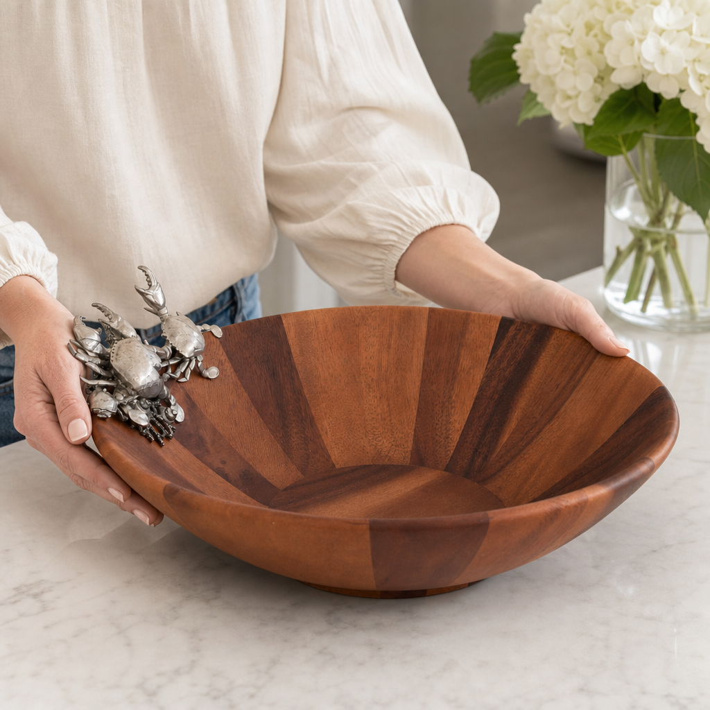 Crab Salad Serving Bowl