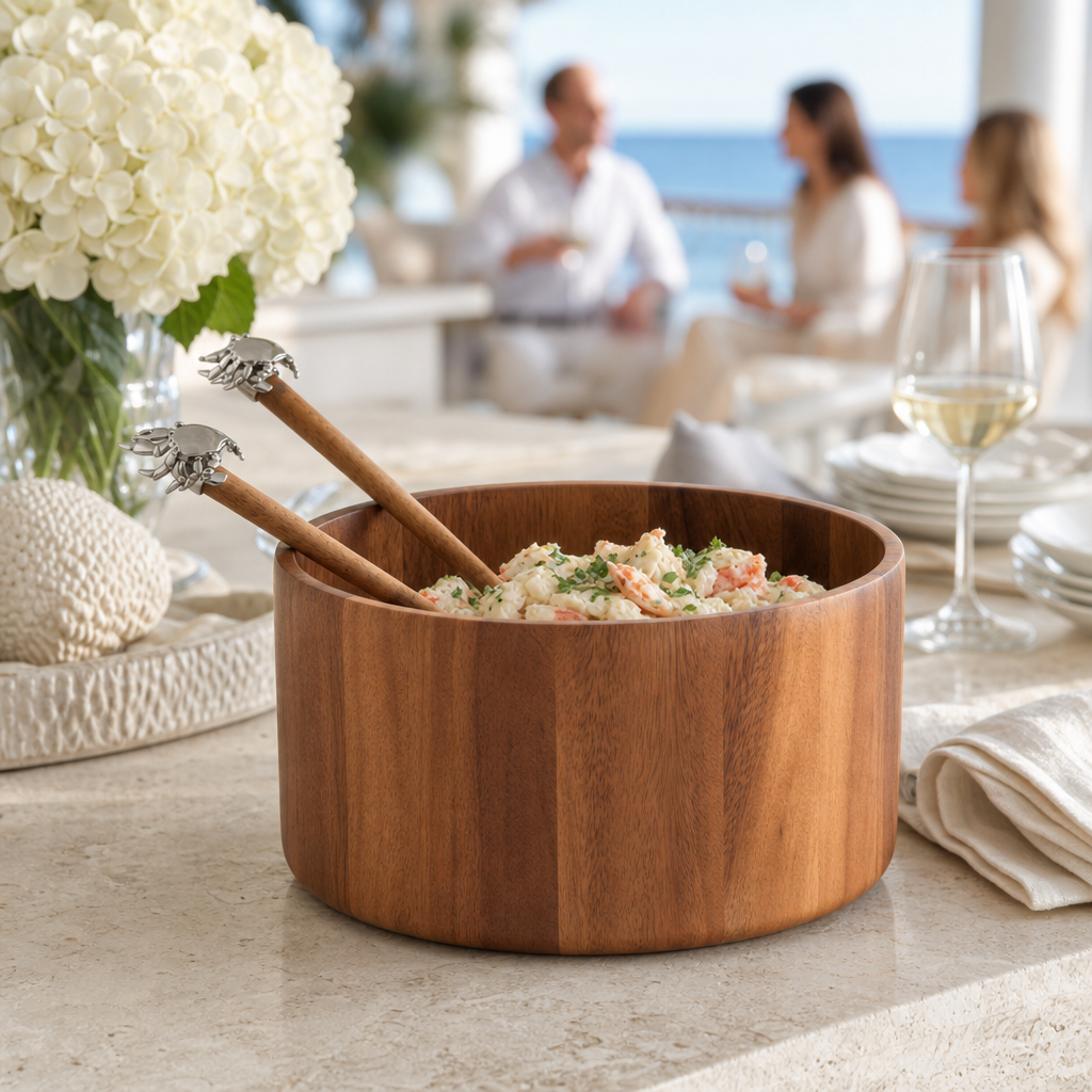 Crab Salad Serving Set