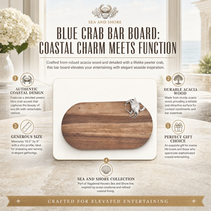 Blue Crab Bar Board