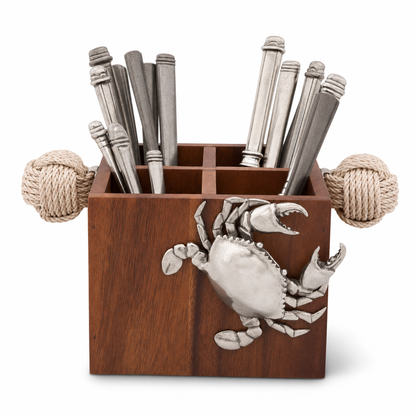 Crab Flatware Caddy