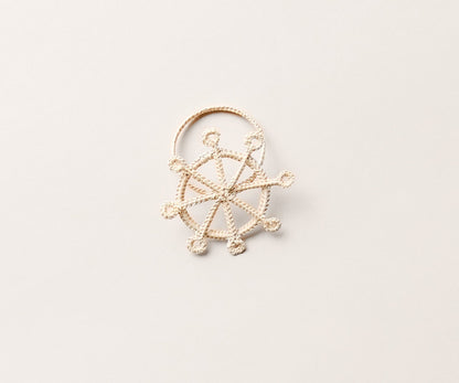 Ship Wheel Napkin Ring, Set of 4