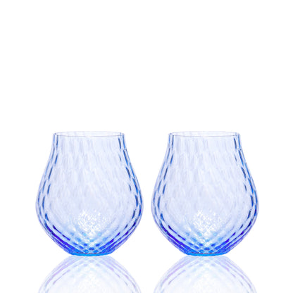 Phoebe Stemless Wine Glasses, Set of 2