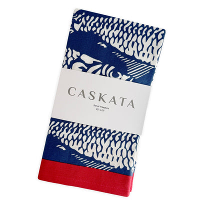 Sardines Dinner Napkins, Set of 4