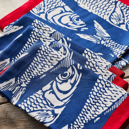 Sardines Dinner Napkins, Set of 4