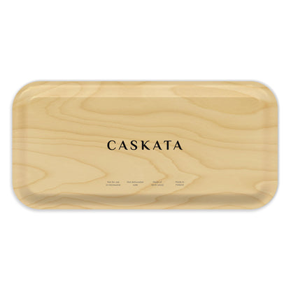 School of Fish Small Rectangular Birchwood Tray