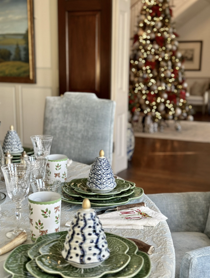 Ikat Porcelain Decorative Tree