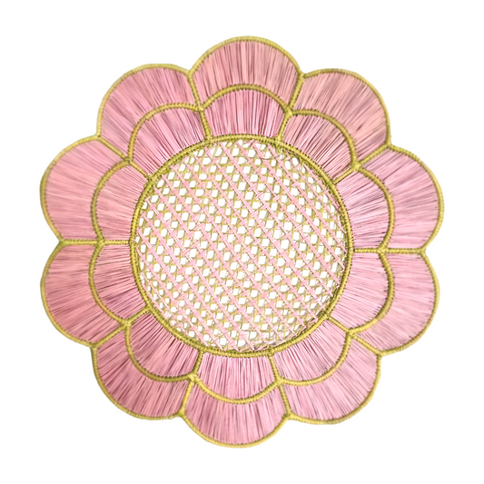 Blush Bloom Woven Placemat