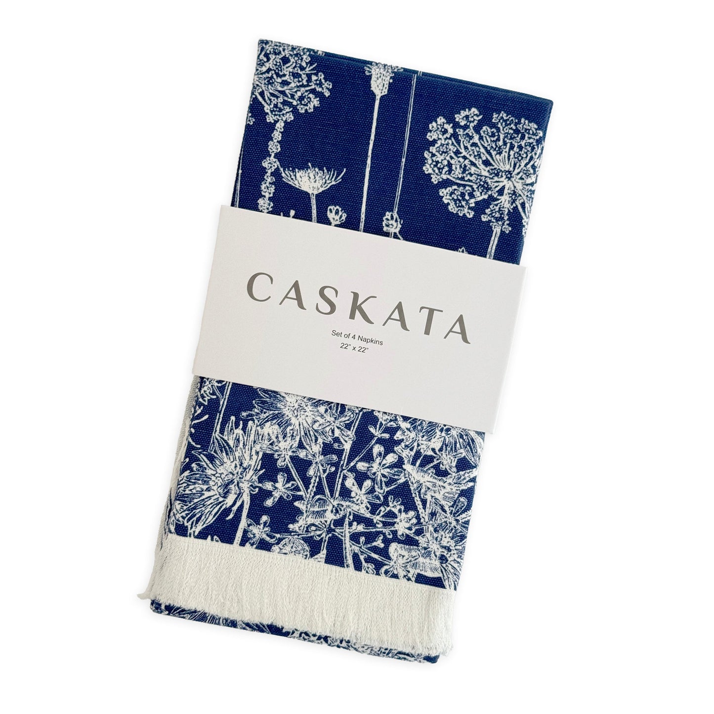 Summer Blues Dinner Napkins, Set of 4