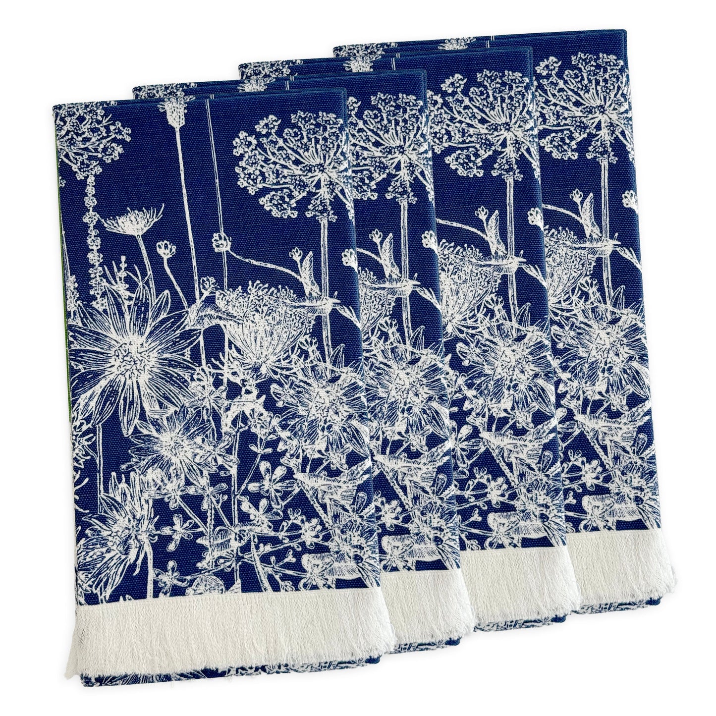 Summer Blues Dinner Napkins, Set of 4