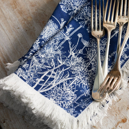 Summer Blues Dinner Napkins, Set of 4
