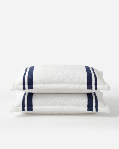 Amarena Snug Striped Sham Set