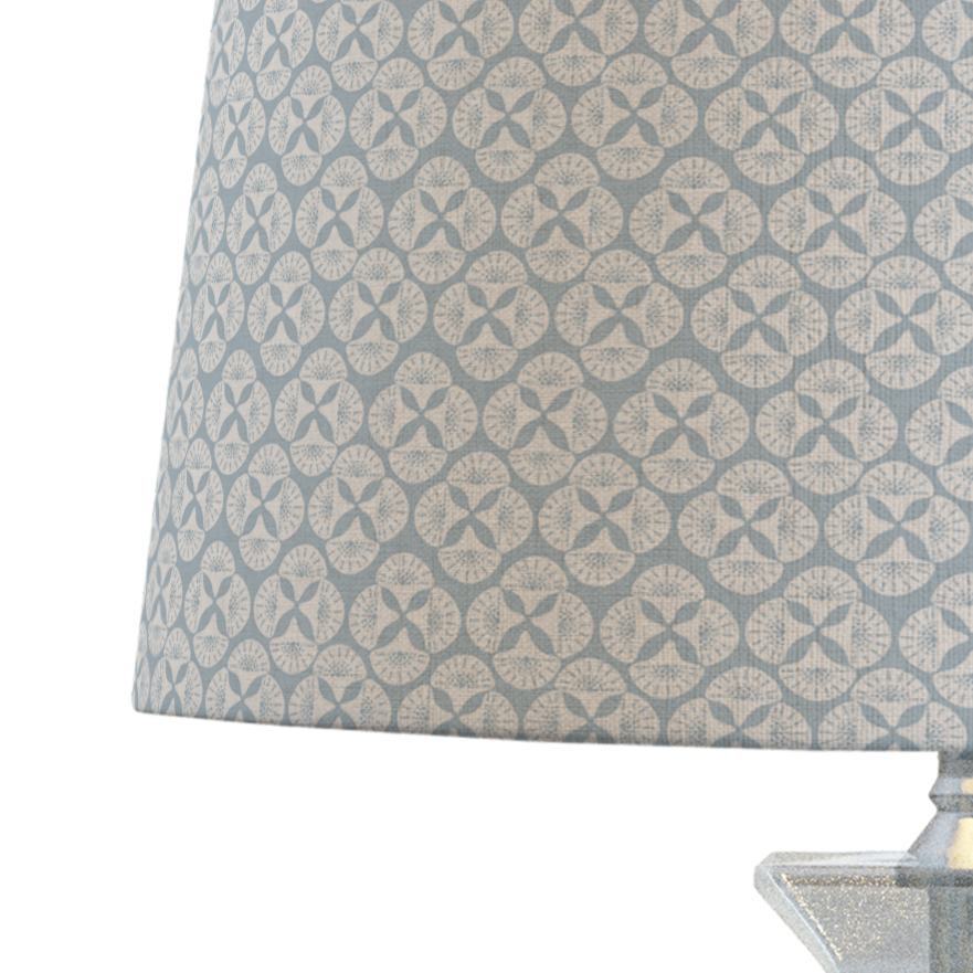 Sea Star Lampshade, Sky Blue