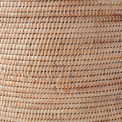 Light brown woven texture with a pattern of interlocking strands and natural fiber detail.