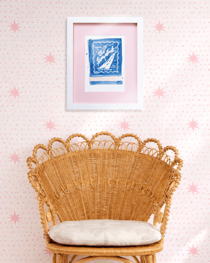 The Hamptons Matchbook Art Print