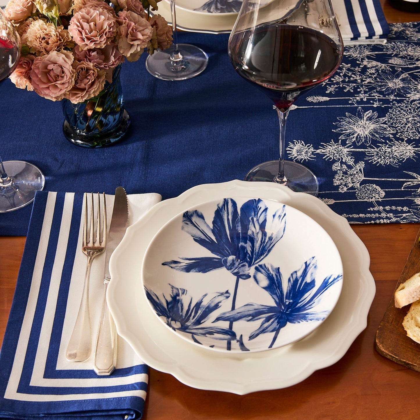 Summer Blues Table Runner