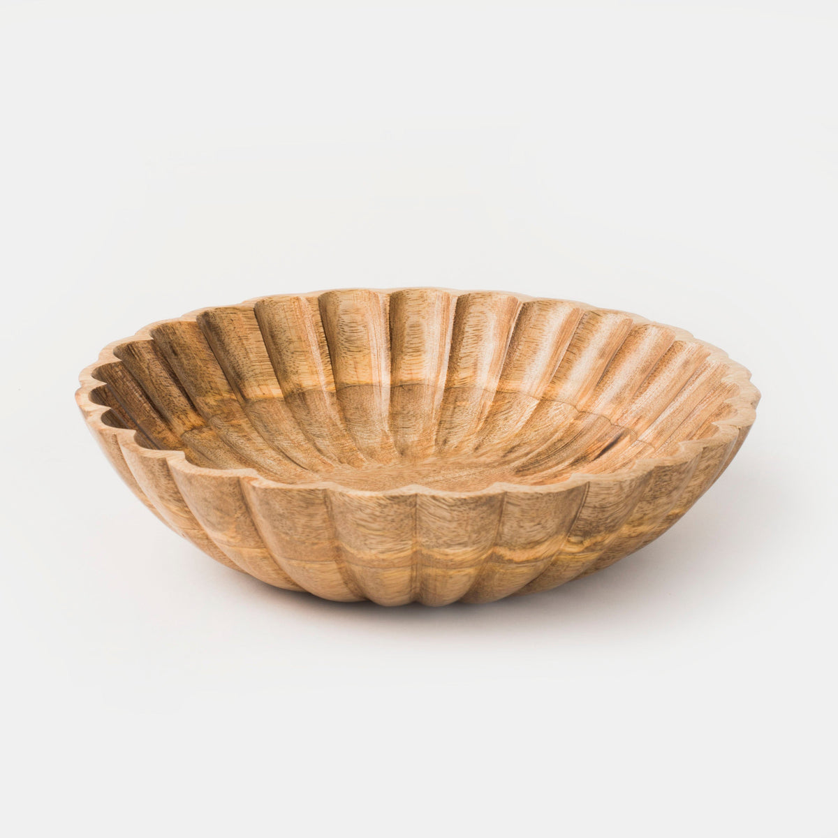 Scallop Serenity Natural Bowls, Set of 2