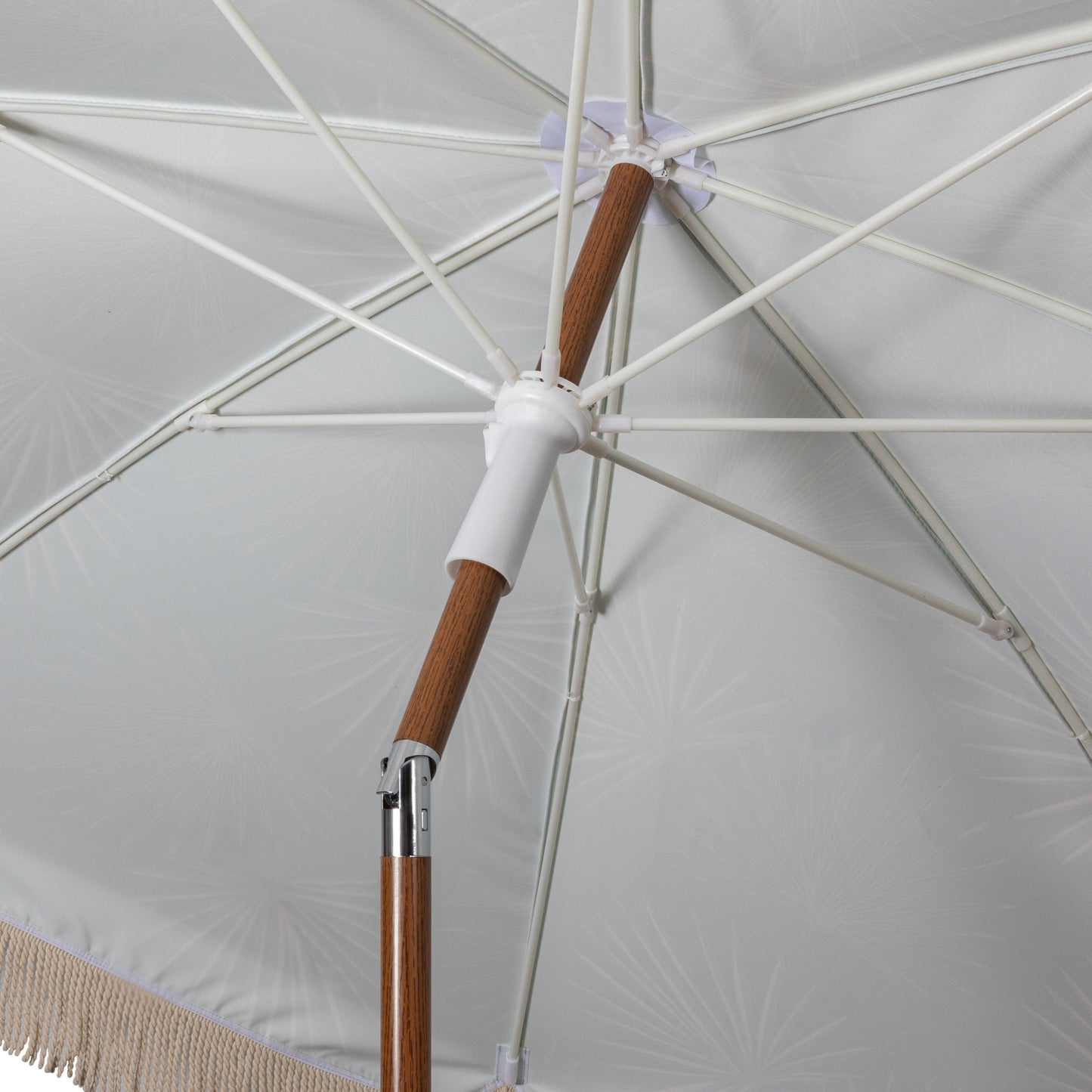 Summerland 6.5 ft. Portable Beach Umbrella - Coastal UV 50+ Sun Shade, Beach House Outdoor Entertaining