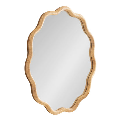 Rahfy Scallop Framed Wall Mirror