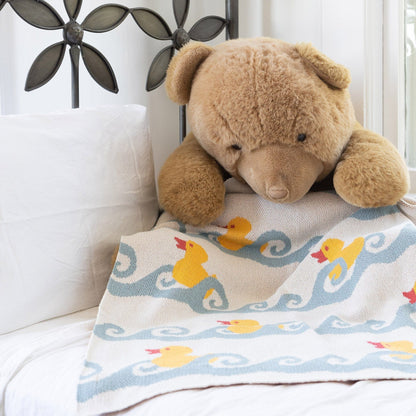 Baby Ducky - Cotton Knit Blanket