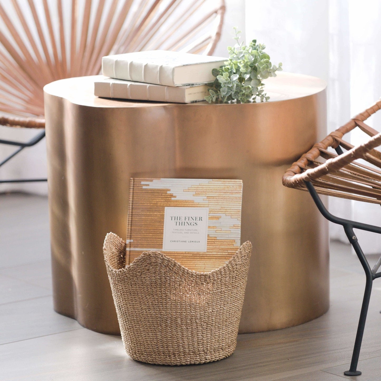 Natural Scallop Basket