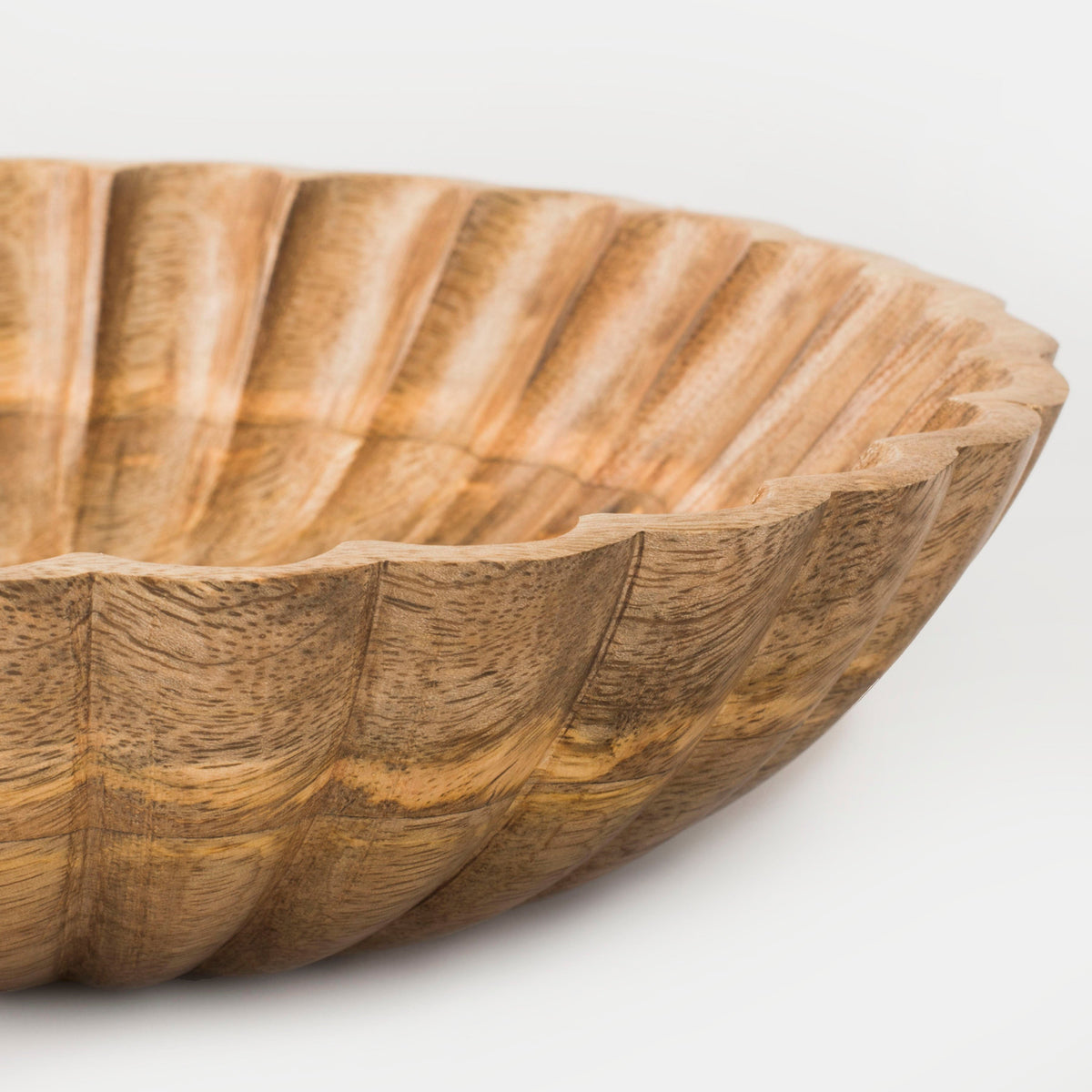 Scallop Serenity Natural Bowls, Set of 2