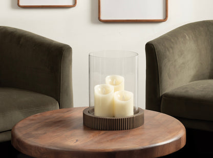 Rooks Metal Candle Holder – Coastal Tabletop Decor
