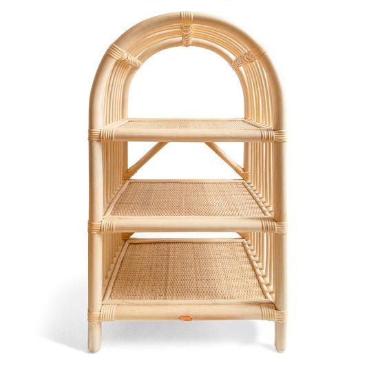 rattan childrens bookshelf