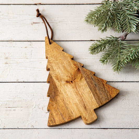 christmas tree wood board