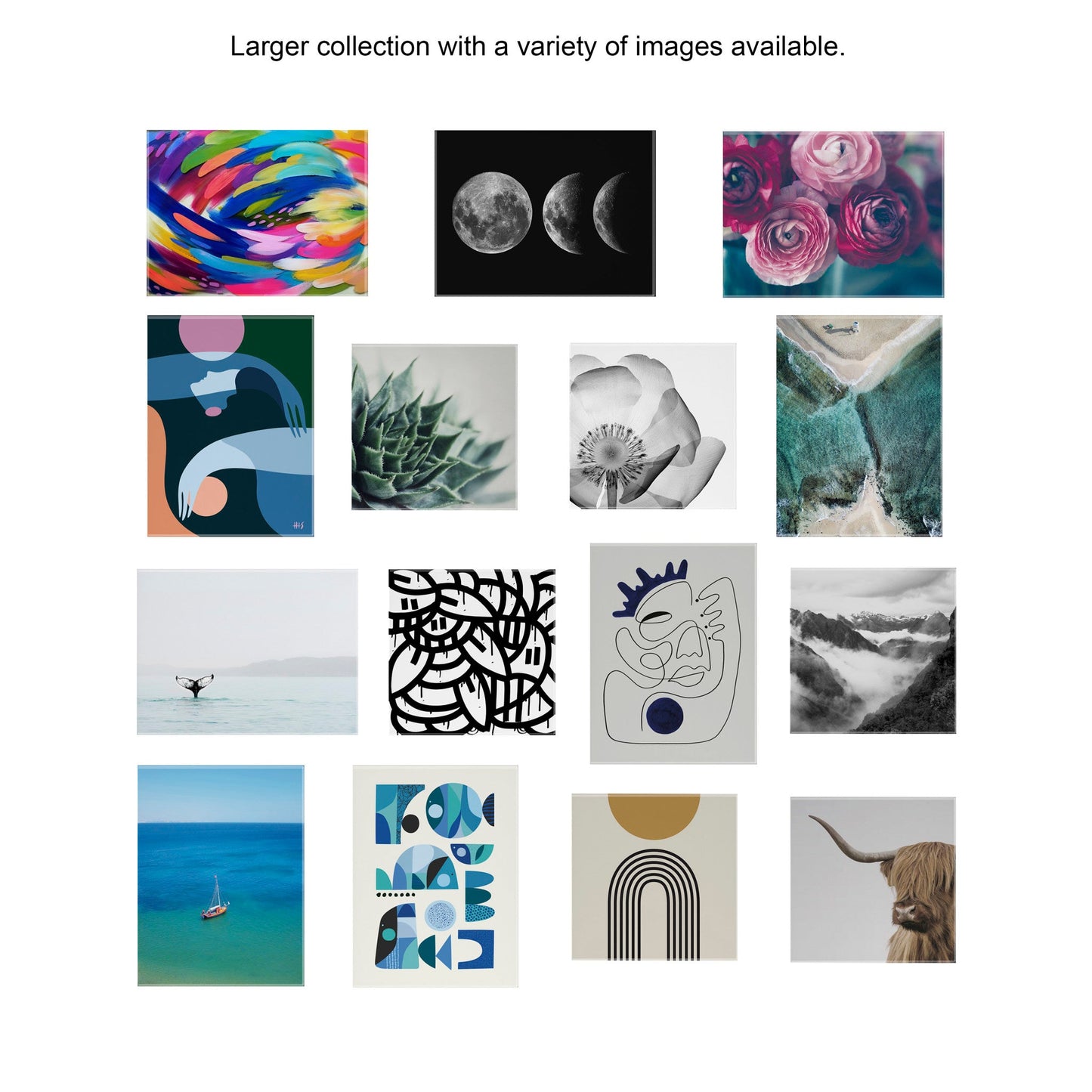 A Lagos Sail Floating Acrylic Art by Rachel Bolgov