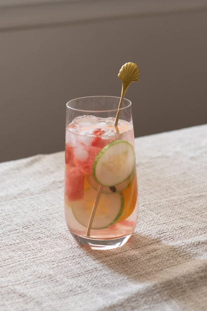 S/4 Seashell Drink Stirrers - Large