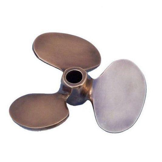 Brass propeller paperweight 