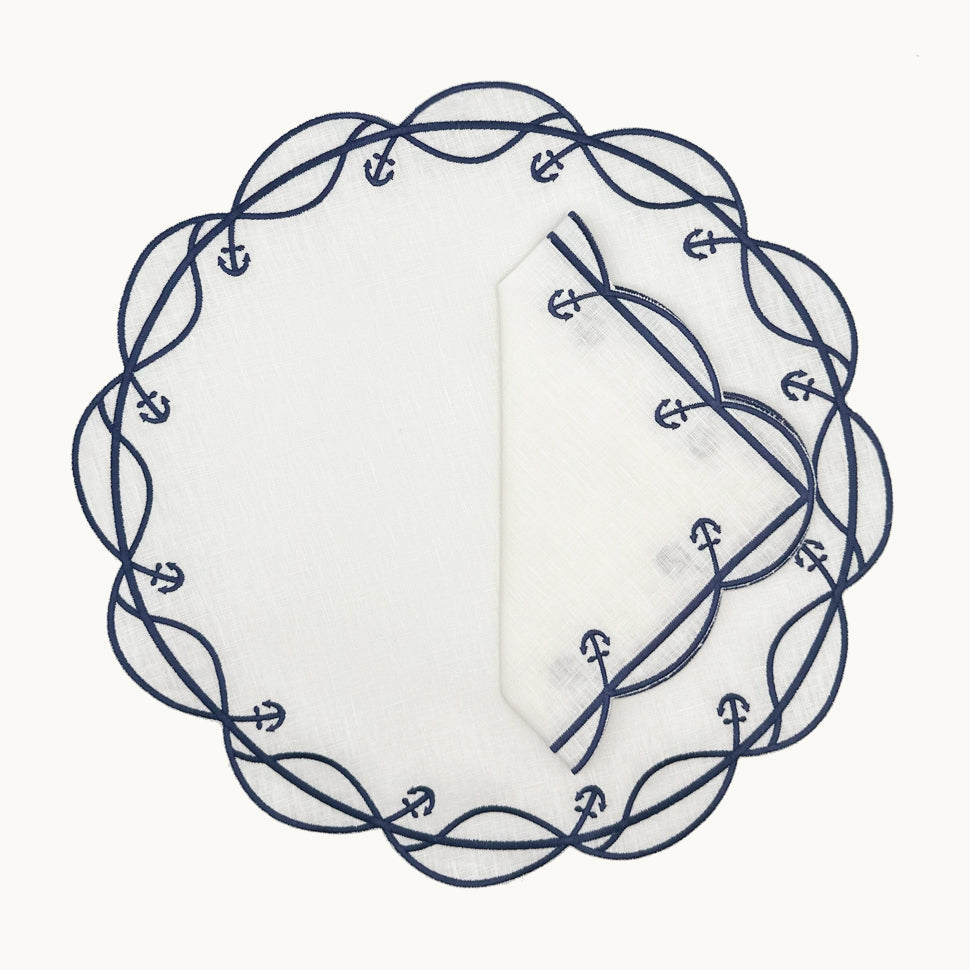 Del Este Linen Placemat, Set of 4