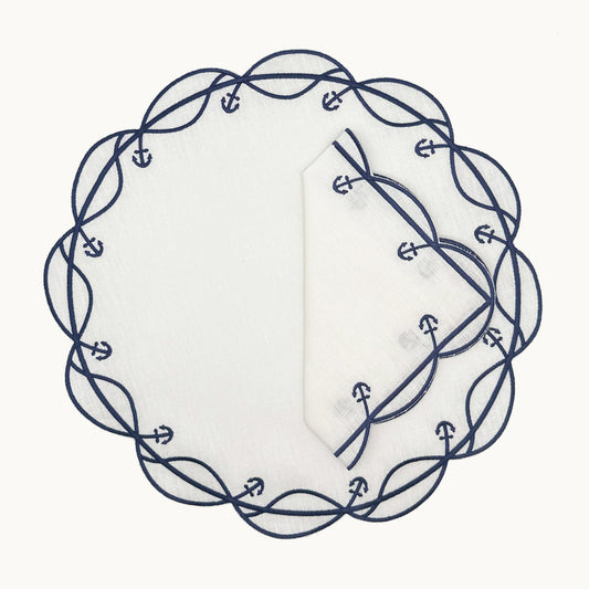 Del Este Linen Placemat, Set of 4