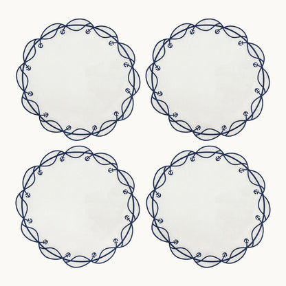 Del Este Linen Placemat, Set of 4
