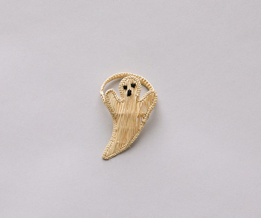 Handmade Rattan Ghost Napkin Ring