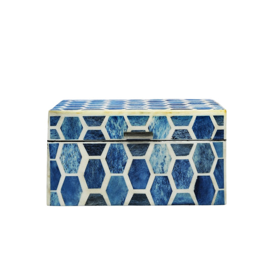 Gramercy Blue Bone Inlay Box