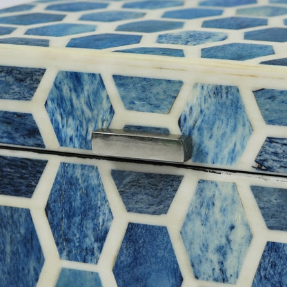 Gramercy Blue Bone Inlay Box