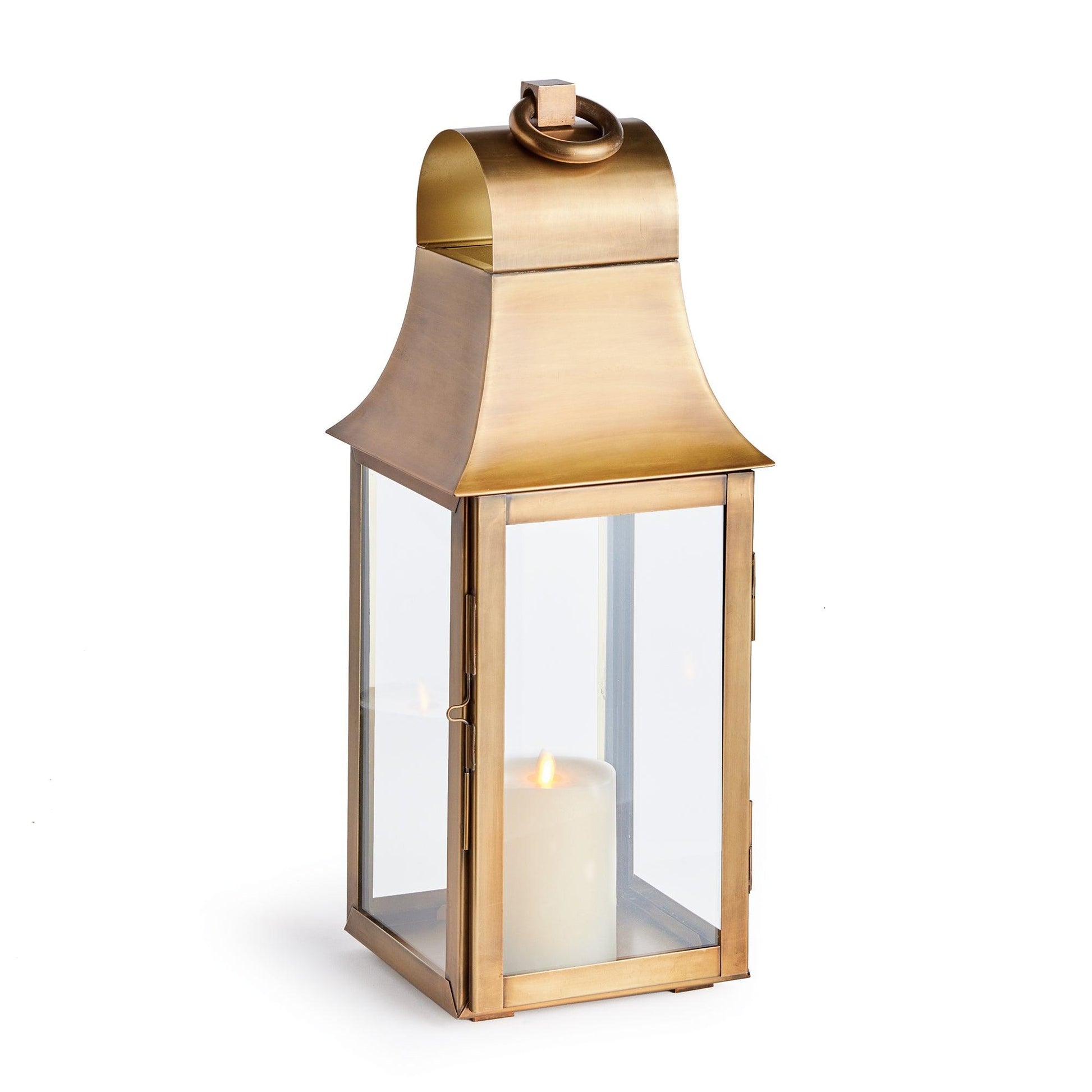 gold candle lantern