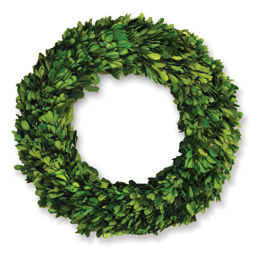 boxwood holiday wreath