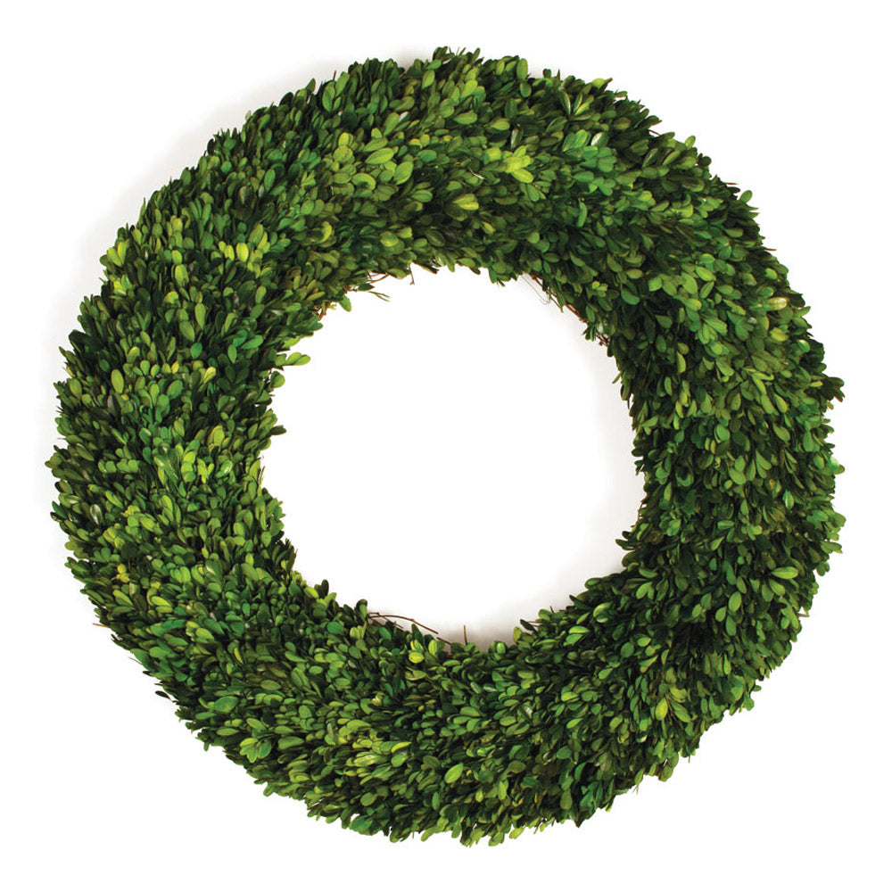 boxwood holiday wreath