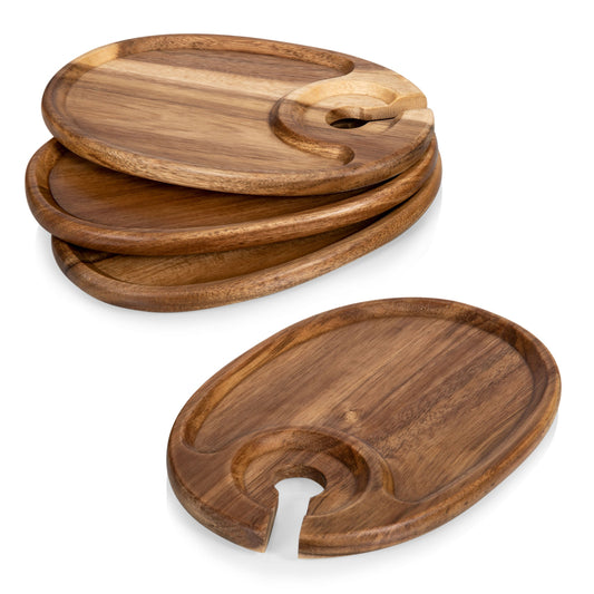 Wine Appetizer Plate Set Of 4