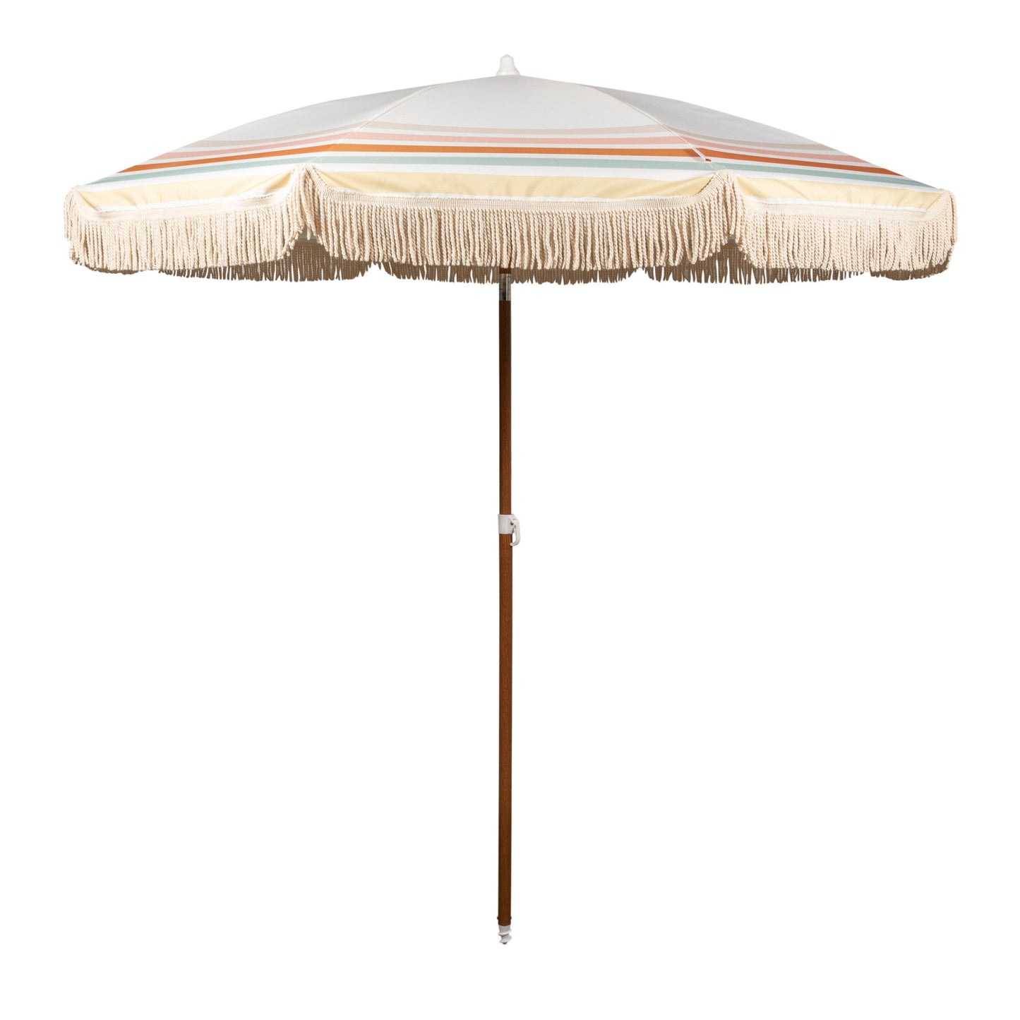 Summerland 6.5 ft. Portable Beach Umbrella - Coastal UV 50+ Sun Shade, Beach House Outdoor Entertaining