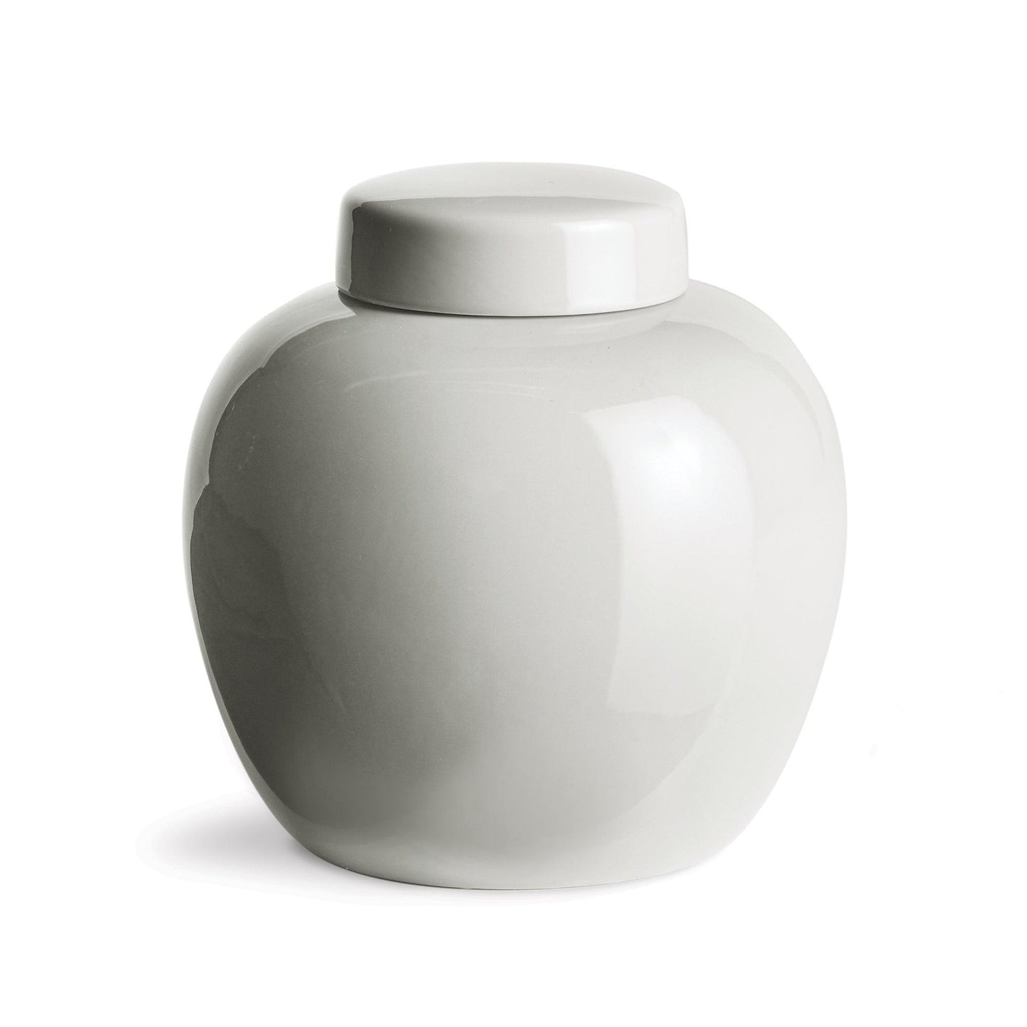 White ginger jar 