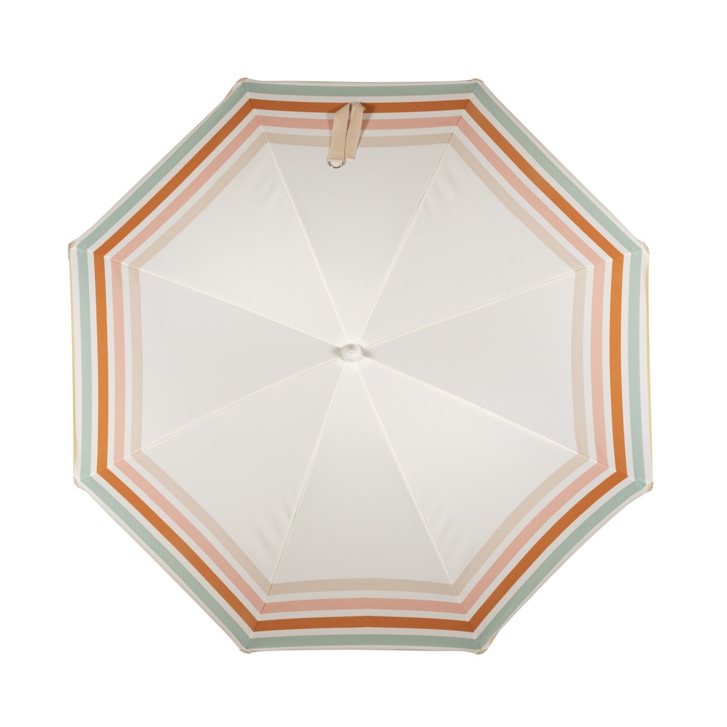 Summerland 6.5 ft. Portable Beach Umbrella - Coastal UV 50+ Sun Shade, Beach House Outdoor Entertaining